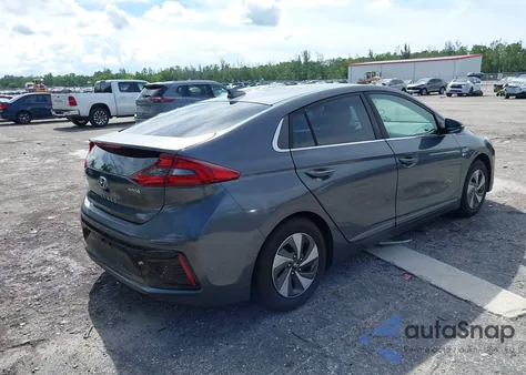 2017 Hyundai Ioniq Sel from USA, damaged, VIN KMHC75LC0HU019014